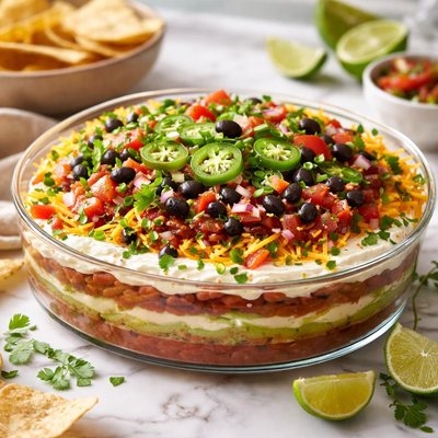 Image of Deliciously Decadent Mexican Dip Vegetarian