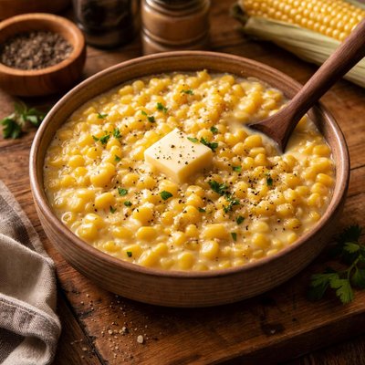 Image of Deliciously Simple Southern Creamed Corn