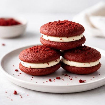 Image of Delicous Red Velvet Whoopi Pies
