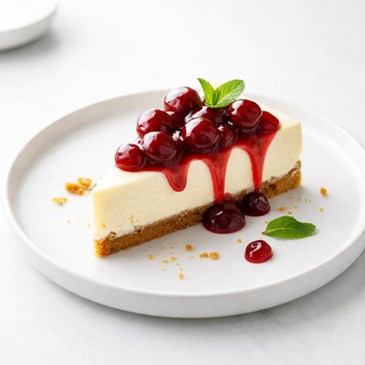 Image of Delightful Cherry Cheesecake