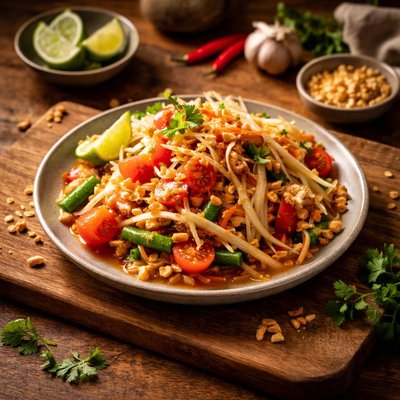 Image of Delightful Papaya Salad