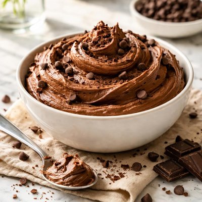 Image of Delish Fluffy Chocolate Frosting