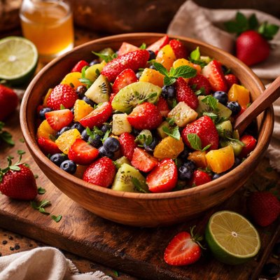 Image of Delish Strawberry Fruit Salad Like No Other