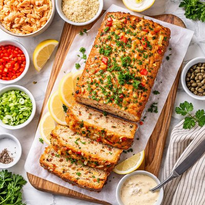 Image of Delmonico Salmon Loaf