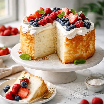 Image of Deluxe Angel Food Cake
