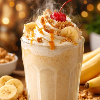 Image of Deluxe Banana Milkshake