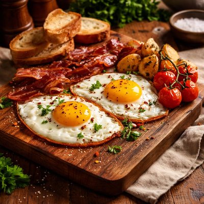 Image of Deluxe Fried Eggs