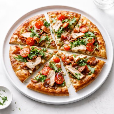 Image of Deluxe Turkey Club Pizza