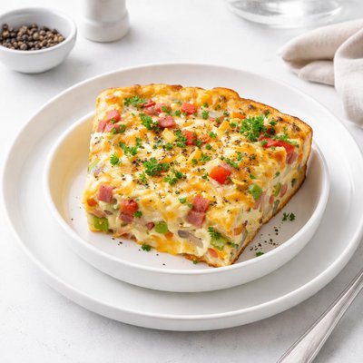 Image of Denver Omelette Baked in the Oven