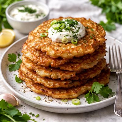 Image of Deruny Ukrainian Potato Pancakes