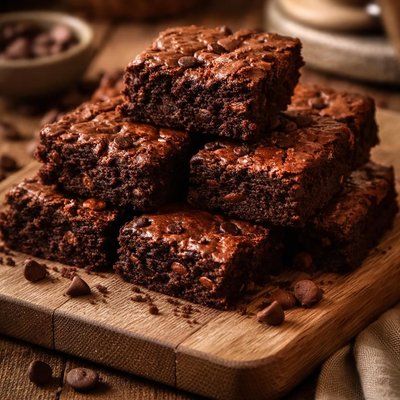 Image of Desert Safe Double Chocolate Brownies