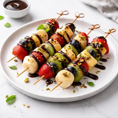 Image of Dessert Fruit Skewers