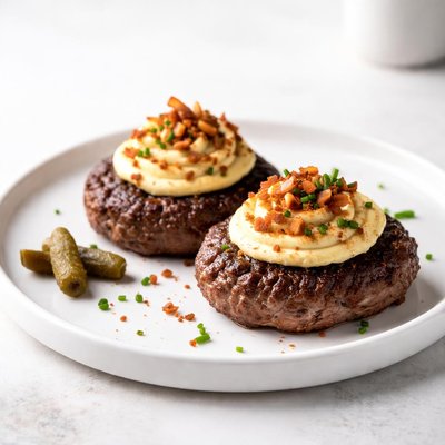 Image of Deviled Beef Hamburger Patties