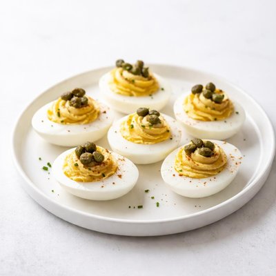 Image of Deviled Eggs with Capers