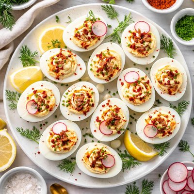 Image of Deviled Eggs with Lemon