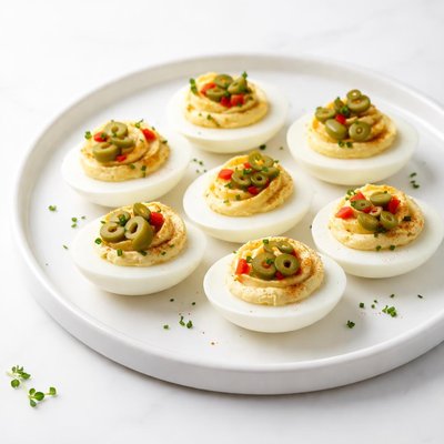 Image of Deviled Eggs with Olives