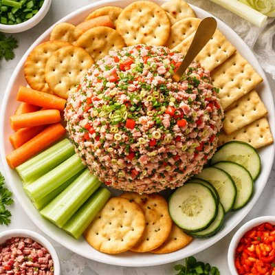 Image of Deviled Ham Cheese Ball