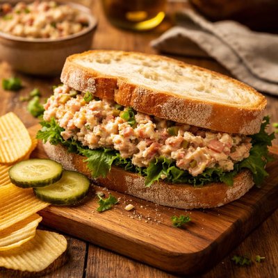 Image of Deviled Ham Sandwich