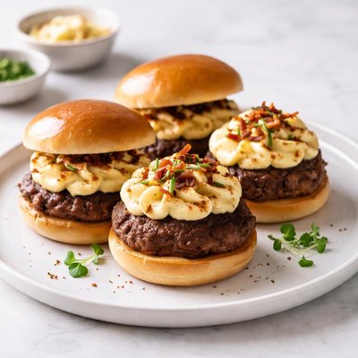 Image of Deviled Hamburgers