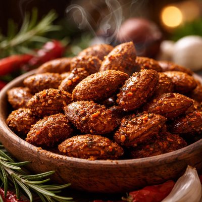 Image of Devilish Almonds Les Fougeres