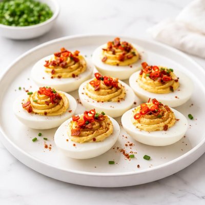 Image of Devilish Deviled Eggs