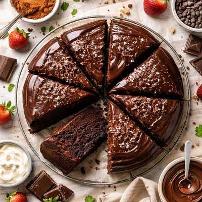 Image of Devilishly Moist Chocolate Cake