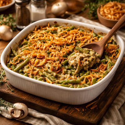 Image of Devine Green Bean Casserole