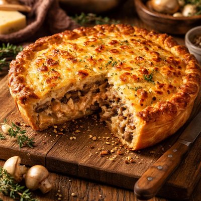 Image of Devonshire Potato Mushroom Pie