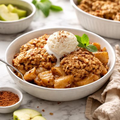 Image of Diabetic Apple Cobbler