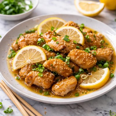 Image of Diabetic Asian Lemon Chicken
