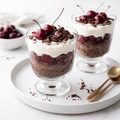Image of Diabetic Black Forest Parfaits