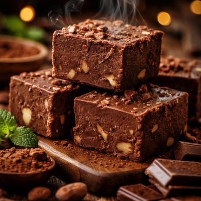 Image of Diabetic Chocolate Fudge