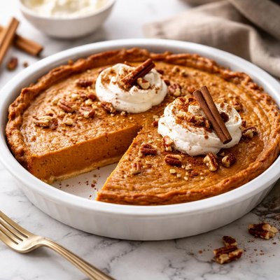 Image of Diabetic Crustless Pumpkin Pie