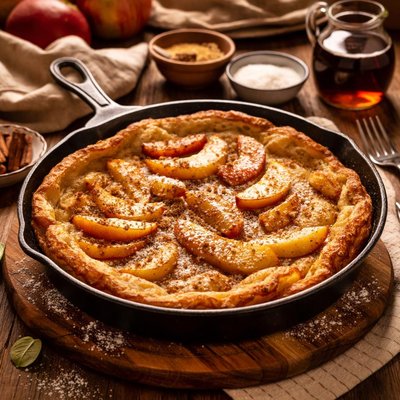 Image of Diabetic Dutch Apple Pancake