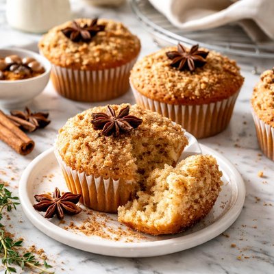 Image of Diabetic Eggnog Knockoff Muffins