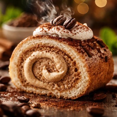 Image of Diabetic Espresso Cream Roll