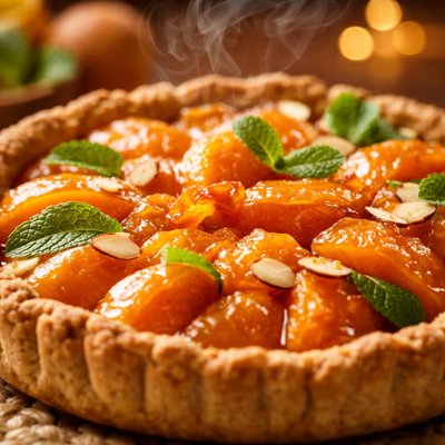 Image of Diabetic Friendly Country Apricot Tart