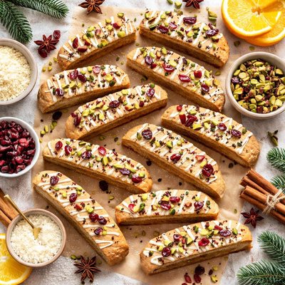 Image of Diabetic Holiday Biscotti