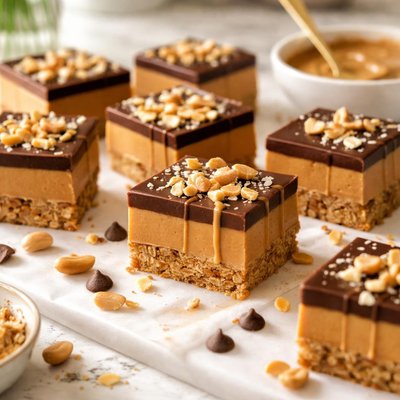 Image of Diabetic Peanut Butter Squares