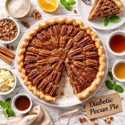 Image of Diabetic Pecan Pie