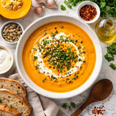 Image of Diabetic Pumpkin Soup