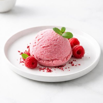 Image of Diabetic Raspberry Sherbet