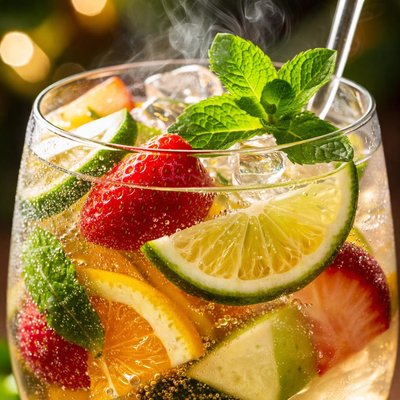 Image of Diabetic Virgin White Sangria
