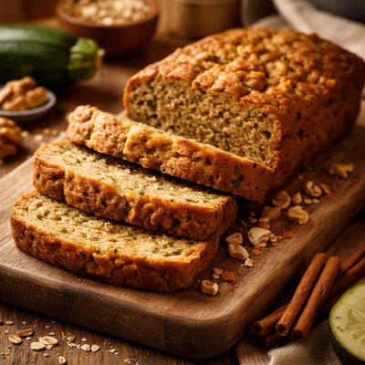 Image of Diabetic Zucchini Bread Low Sugar Low Calorie Low Fat