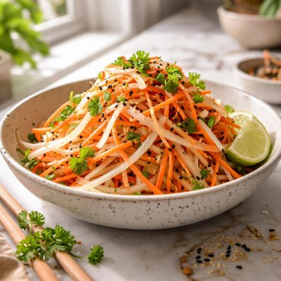 Image of Diakon Radish Carrot Salad