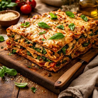Image of Diet Friendly Veggie Overload Lasagna