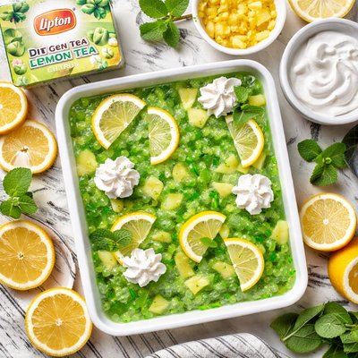 Image of Diet Green Tea Lemon Jello