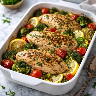 Image of Diet Herb Chicken Bake