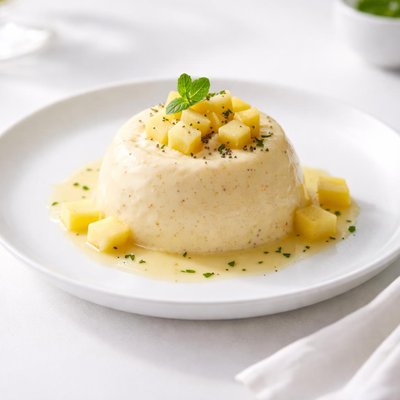 Image of Dietetic Diabetic Pineapple Pudding