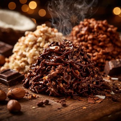 Image of Different Chocolate Haystacks